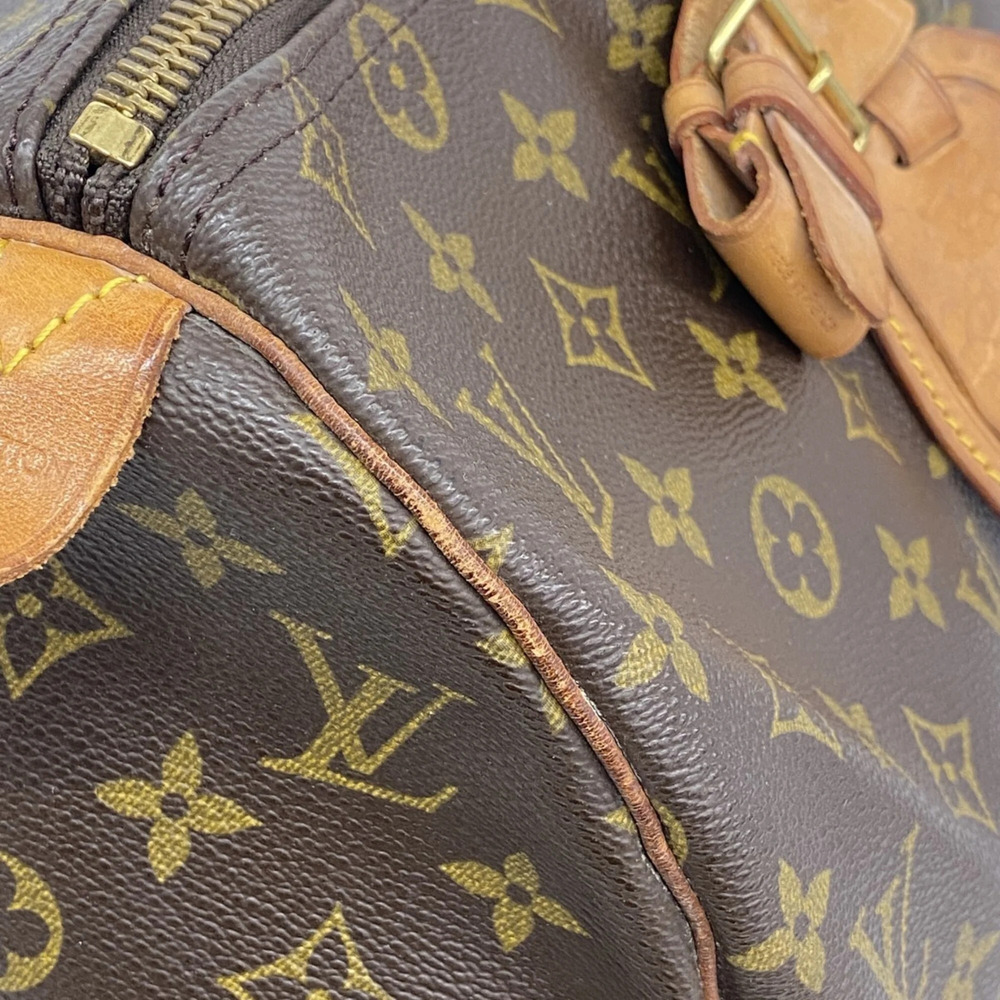 LOUIS VUITTON Brown Monogram Keepall 45 Boston Bag - Picture 10 of 13